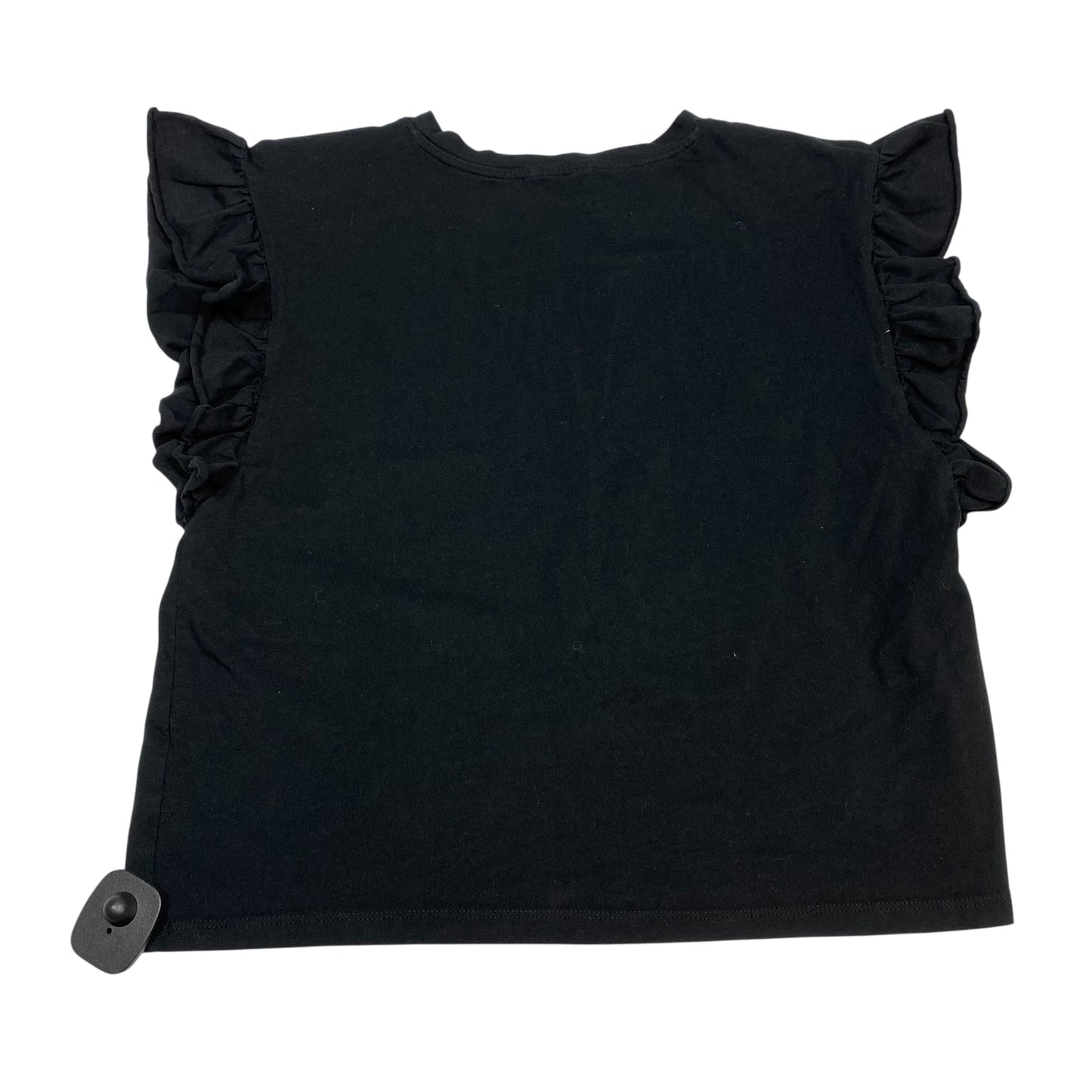 Top Sleeveless By Zara In Black, Size:S