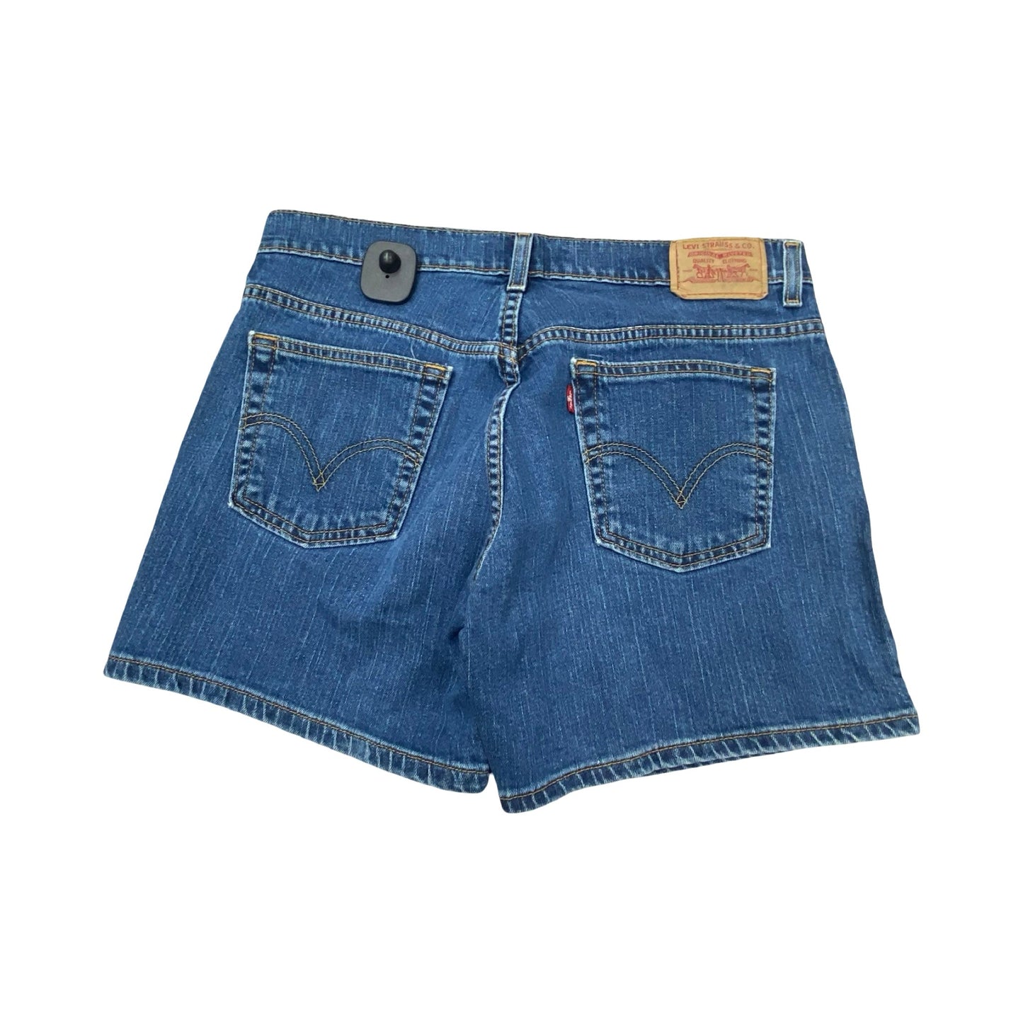 Shorts By Levis In Blue Denim, Size:10