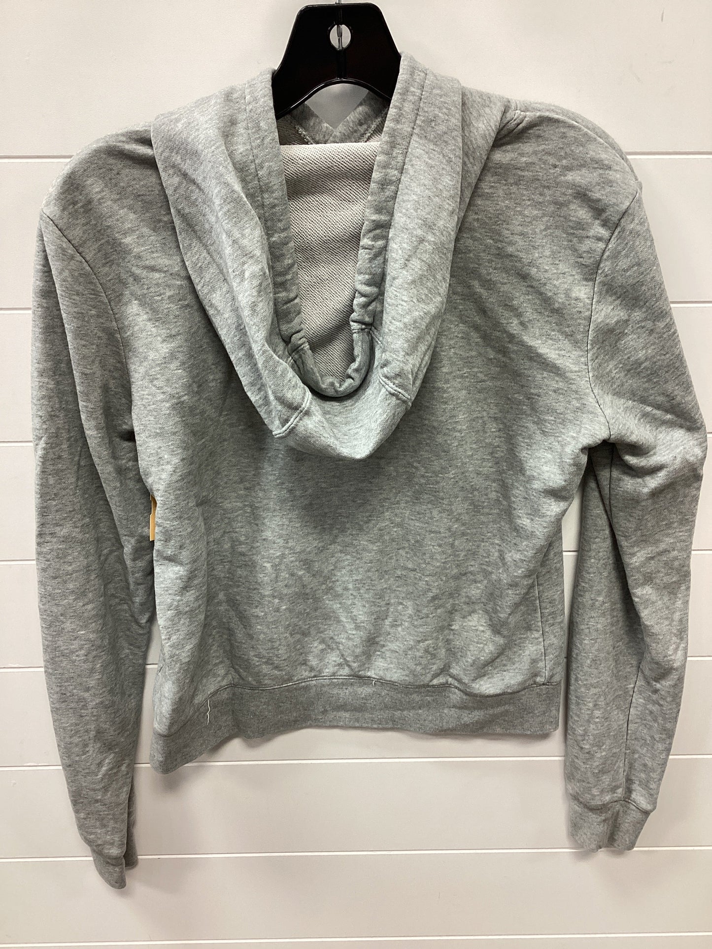 Athletic Sweatshirt Hoodie By Nike Apparel In Grey, Size:S