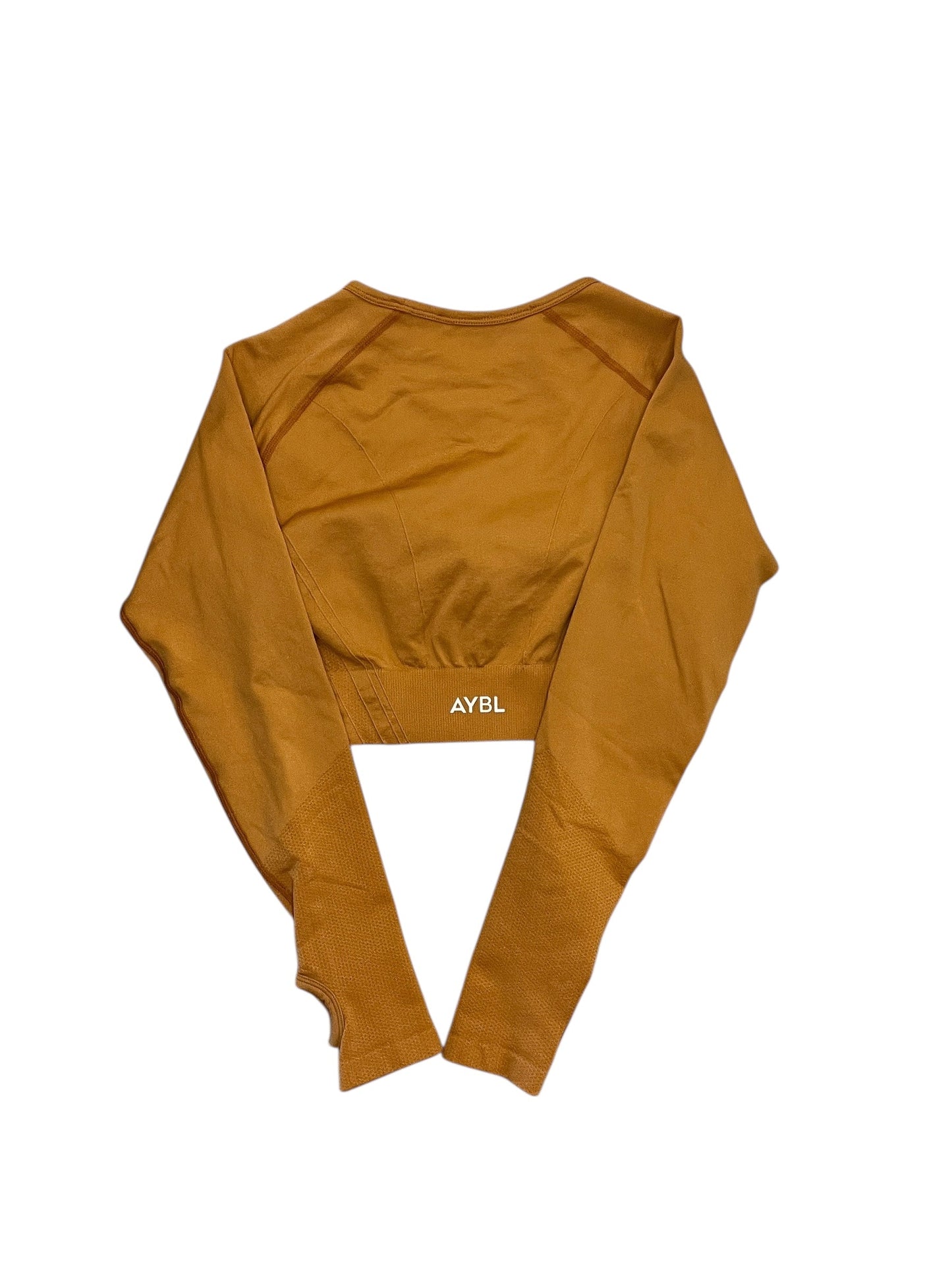Athletic Top Ls Crewneck By Cmc In Orange, Size:M