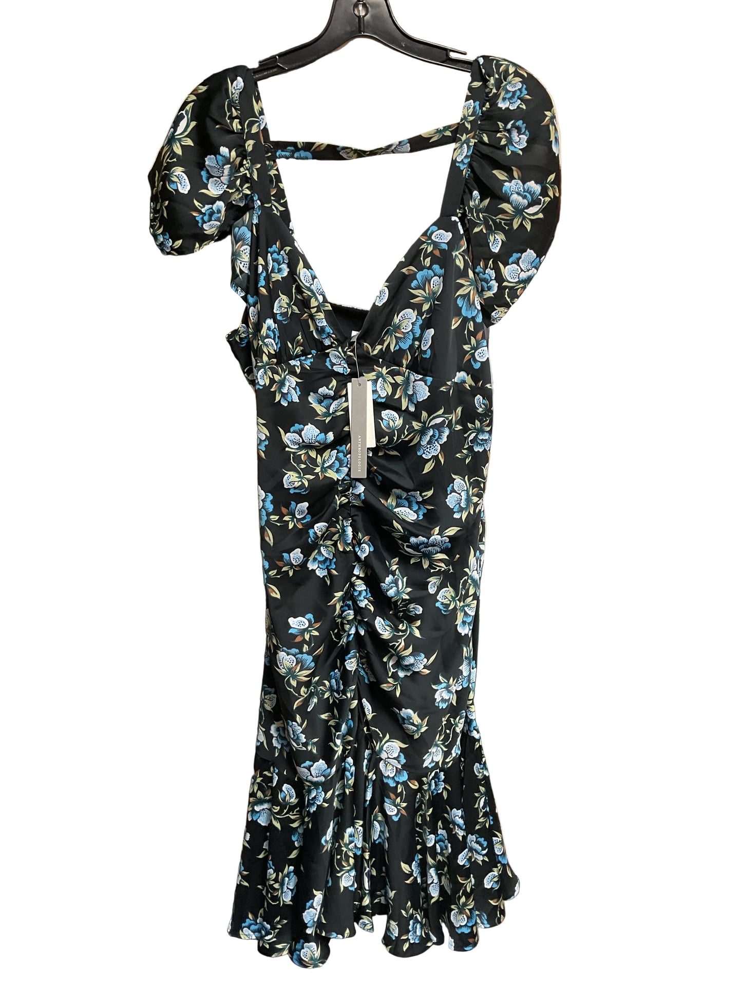 Dress Casual Maxi By Anthropologie In Floral Print, Size:L