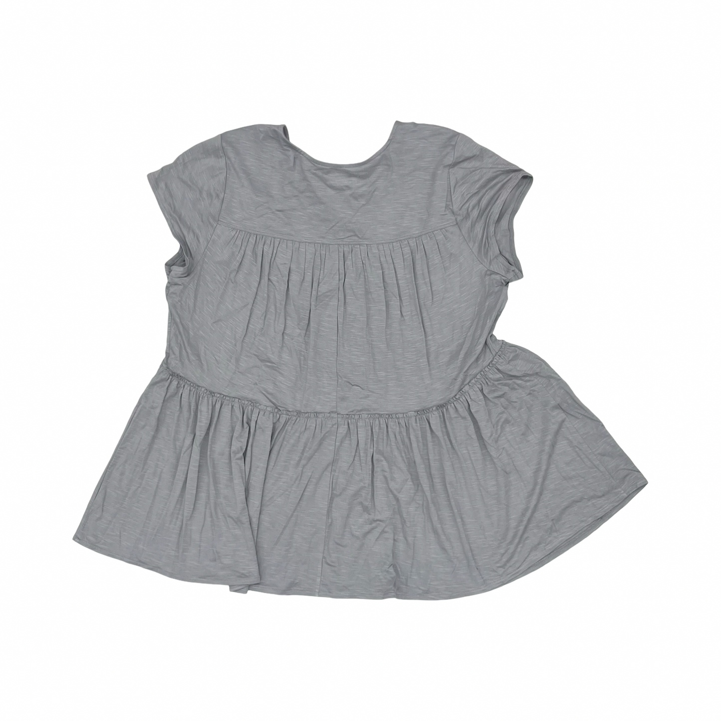 Top Ss By Lane Bryant In Grey, Size:L