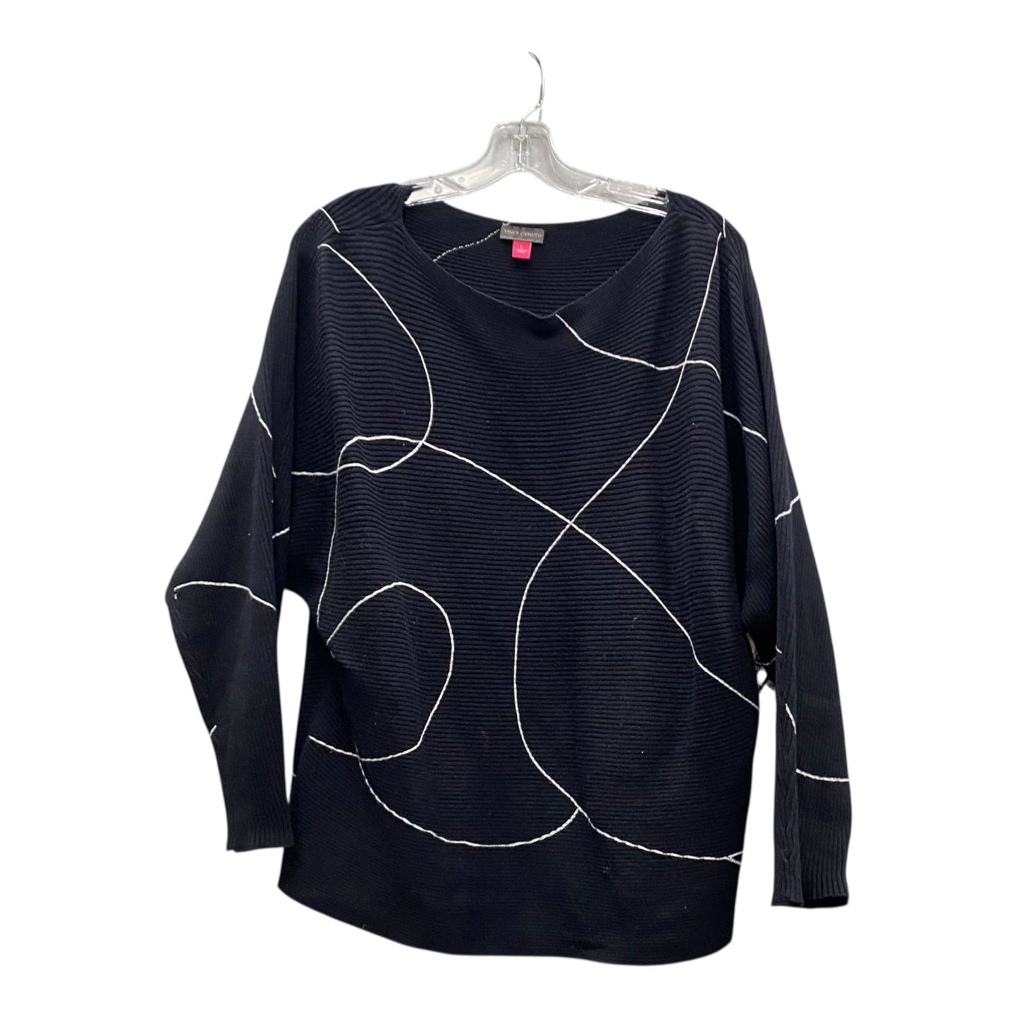 Sweater By Vince Camuto In Black, Size:S