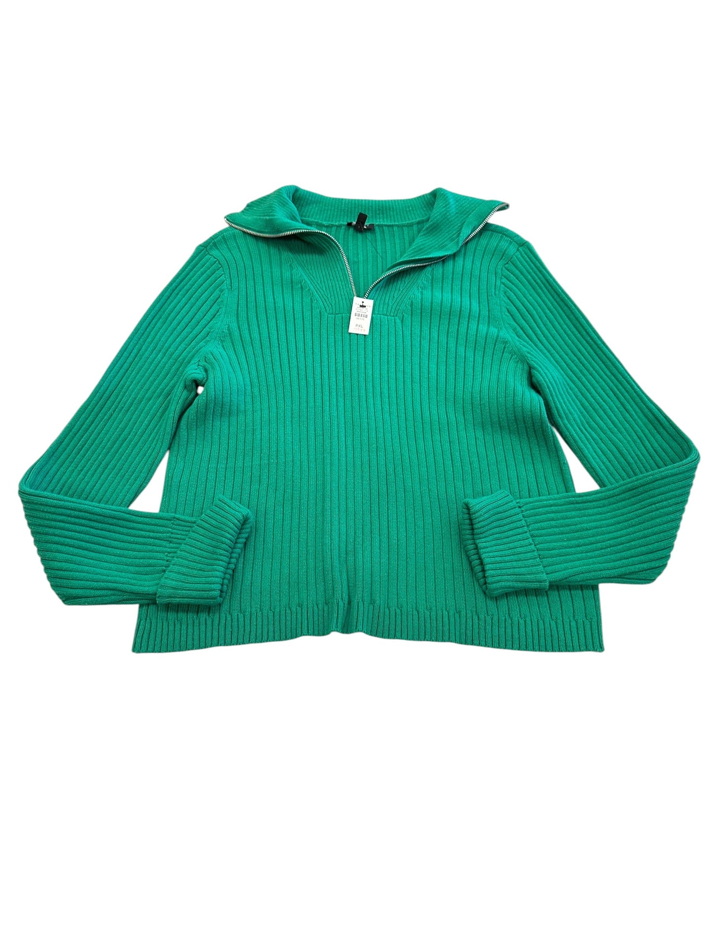 Sweater By Talbots In Green, Size:Xl