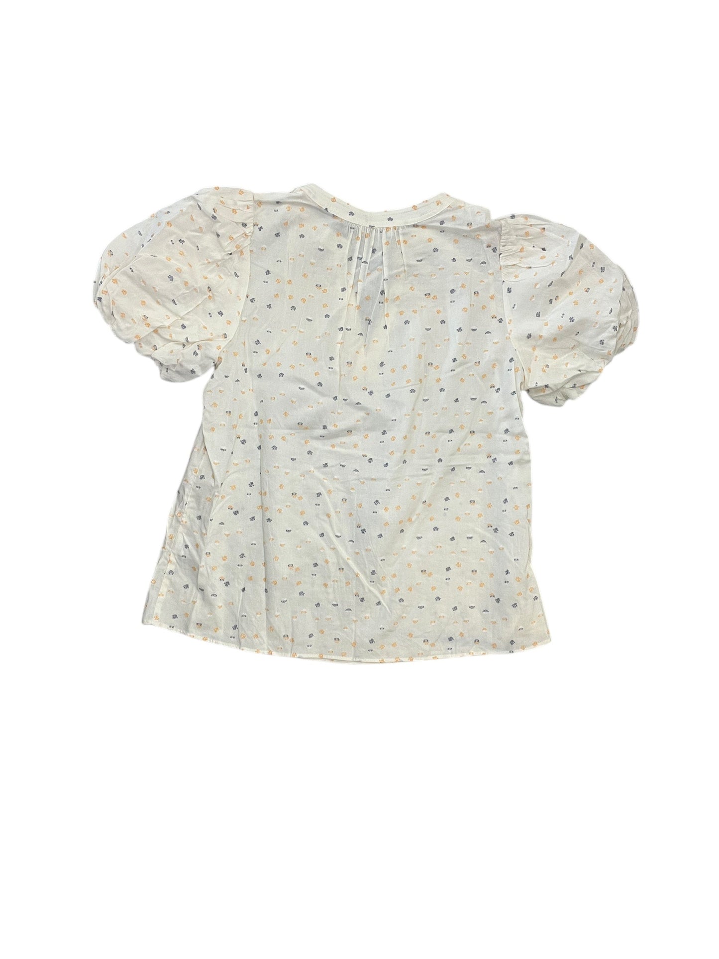 Blouse Ss By Current Air In Cream, Size:S