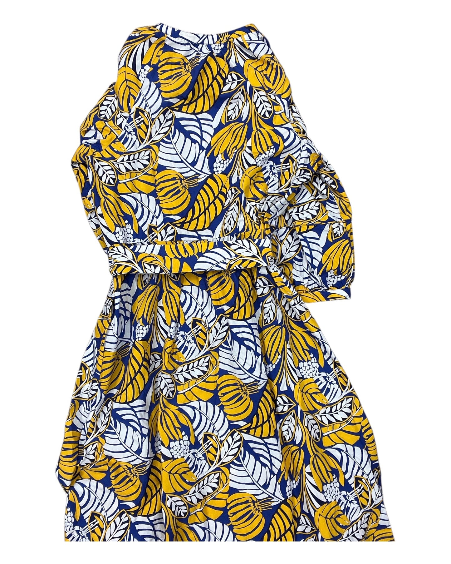 Dress Casual Maxi By Talbots In Yellow, Size:Xl