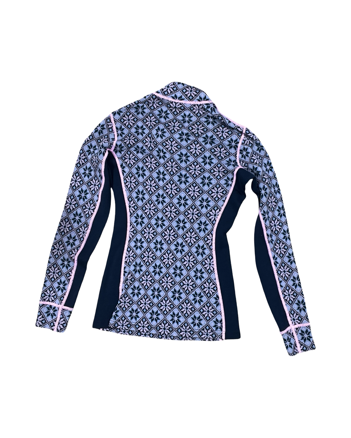 Top Ls By Clothes Mentor In Blue & Pink, Size:S