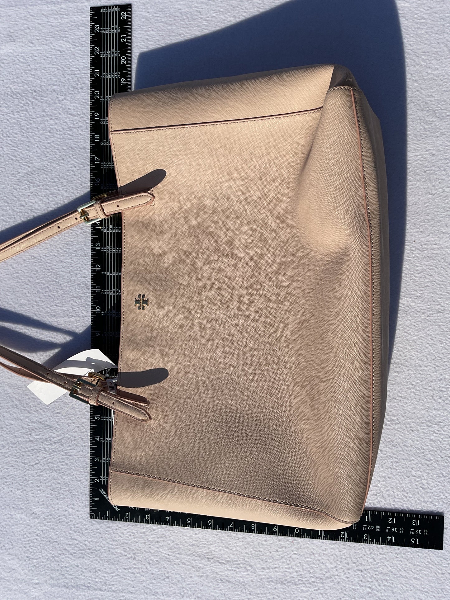 Handbag Designer By Tory Burch In Pink, Size:Large