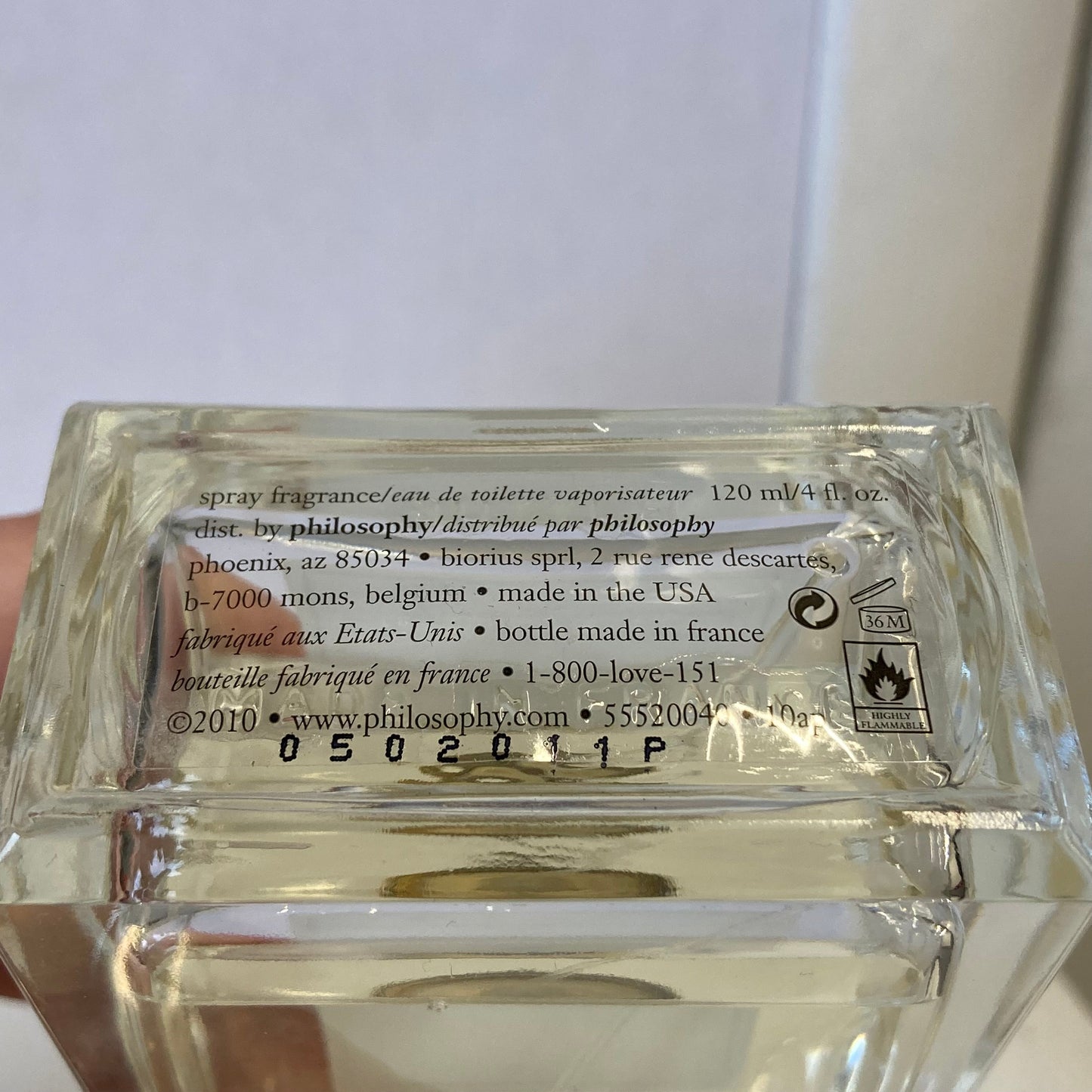 Fragrance By Philosophy In Clear