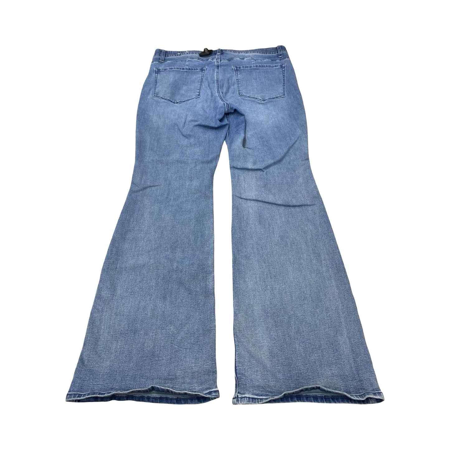 Jeans Flared By White House Black Market In Blue Denim, Size:14