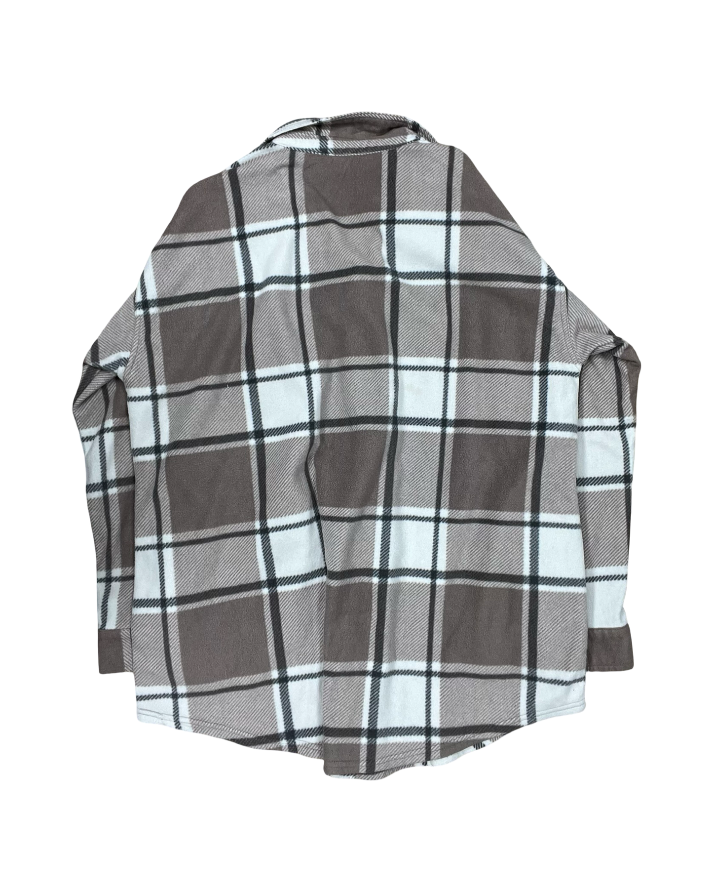 Jacket Shirt By Maurices In Taupe, Size:Xl