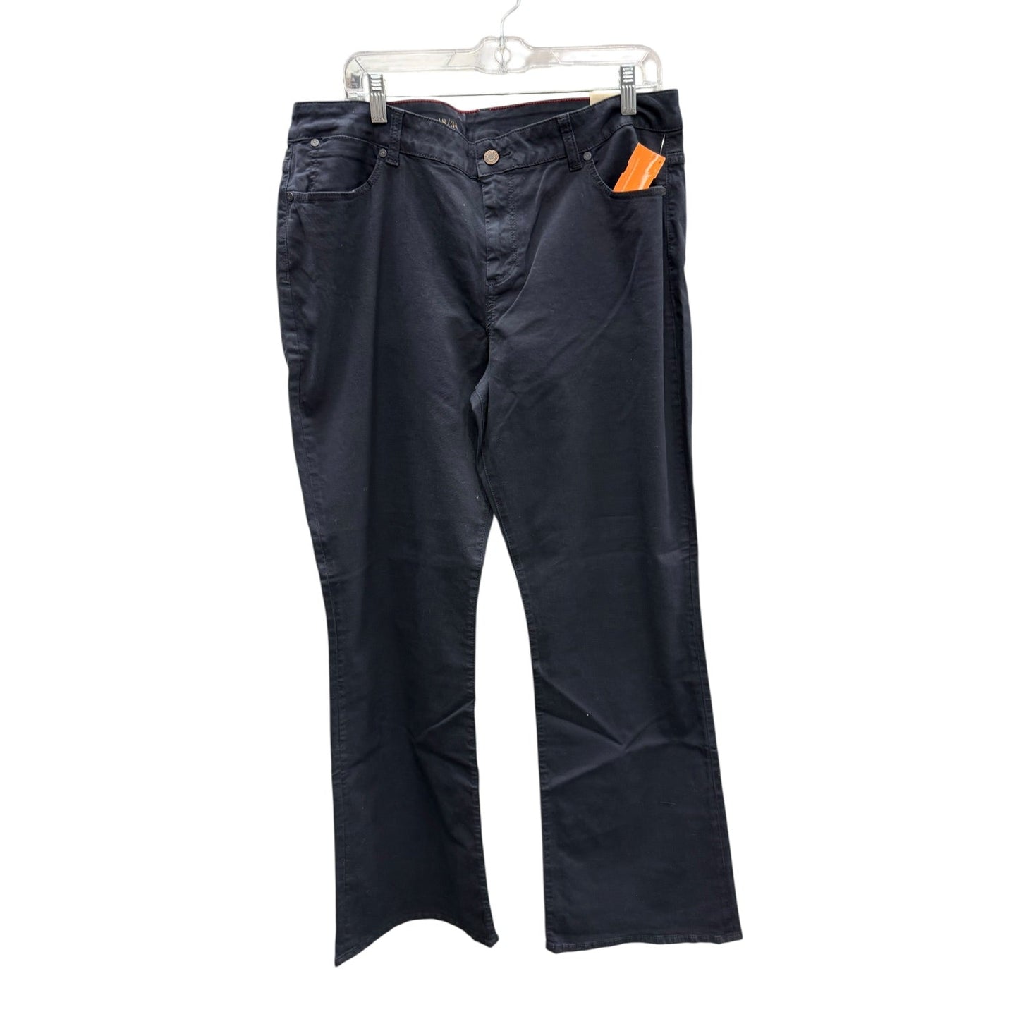 Jeans Wide Leg By Talbots In Blue, Size:18