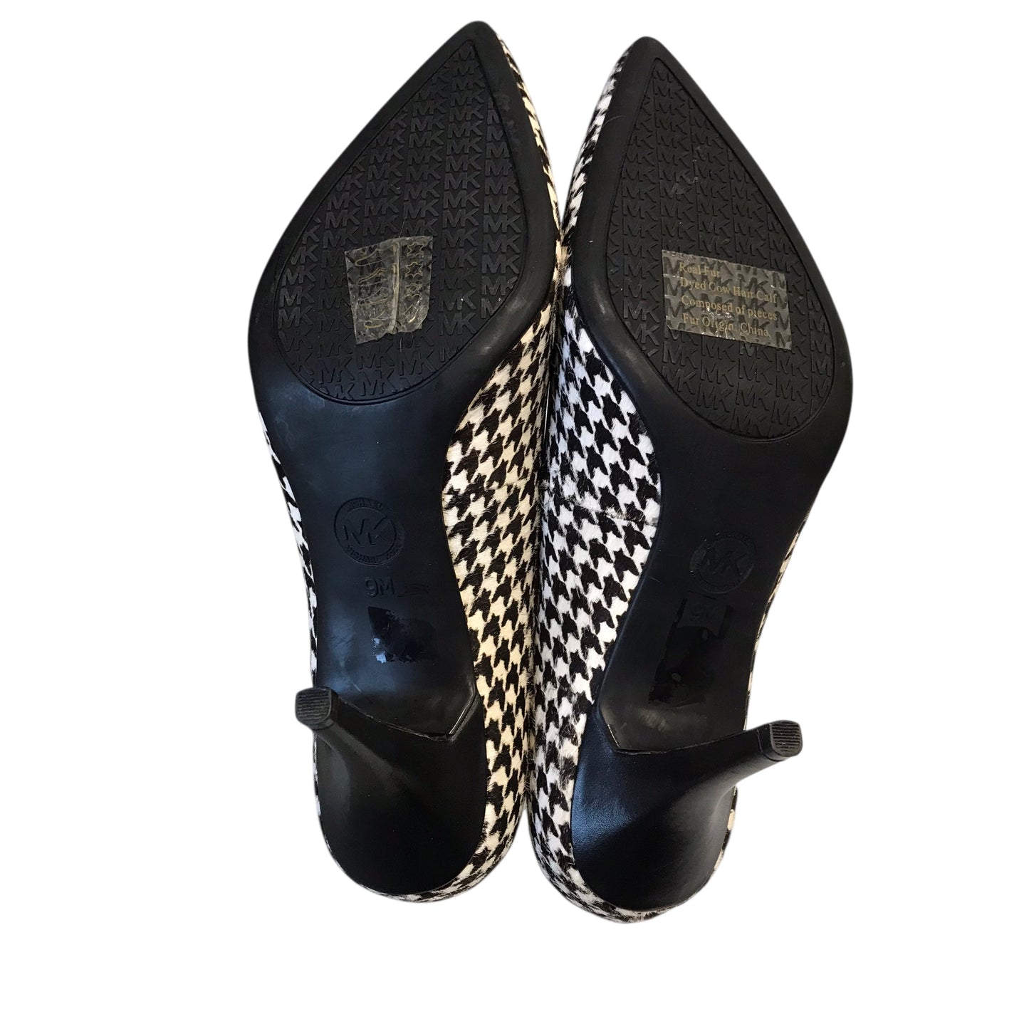 Shoes Designer By Michael Kors In Black & White, Size:9