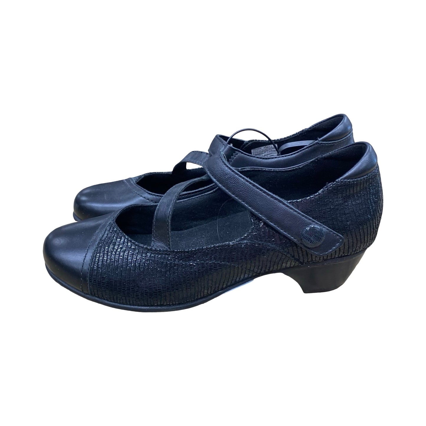 Shoes Heels Block By Cmc In Black, Size:8