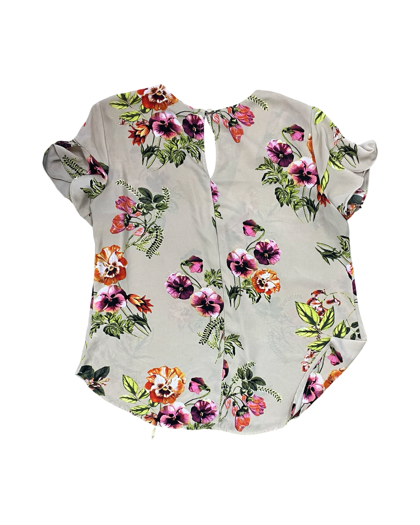 Top Ss By Soho Apparel In Floral Print, Size:L