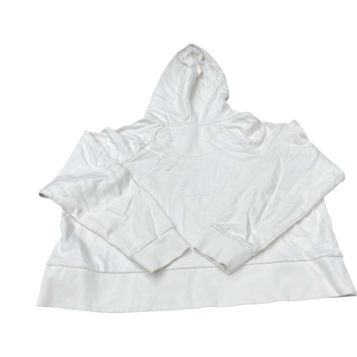 Athletic Sweatshirt Hoodie By Patagonia In White, Size:S