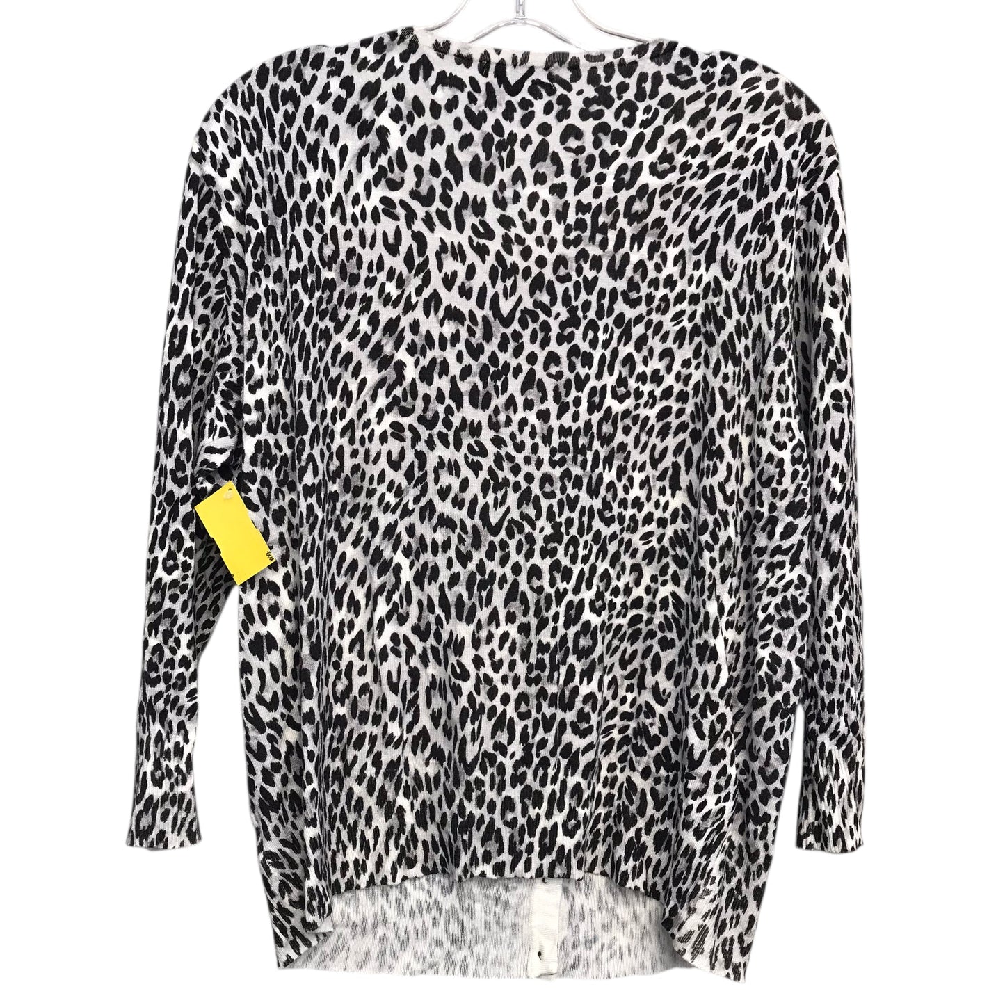Sweater Cardigan By Verve Ami In Animal Print, Size:Xl