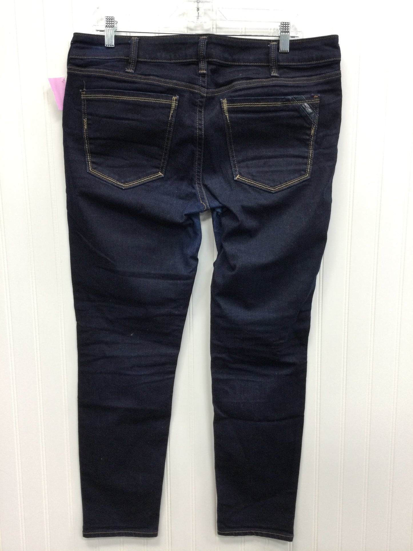 Jeans Skinny By Kensie In Blue Denim, Size:12