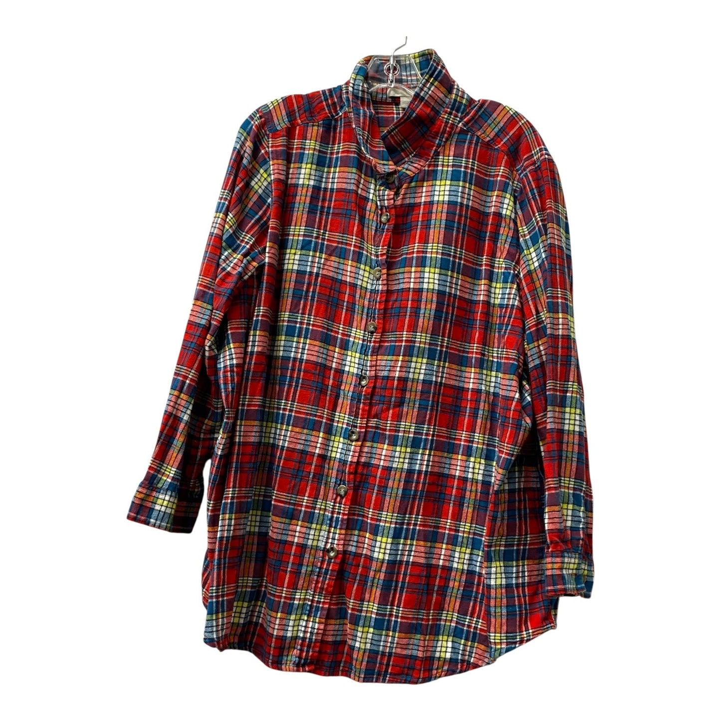 Top Ls By Woman Within In Red, Size:2X