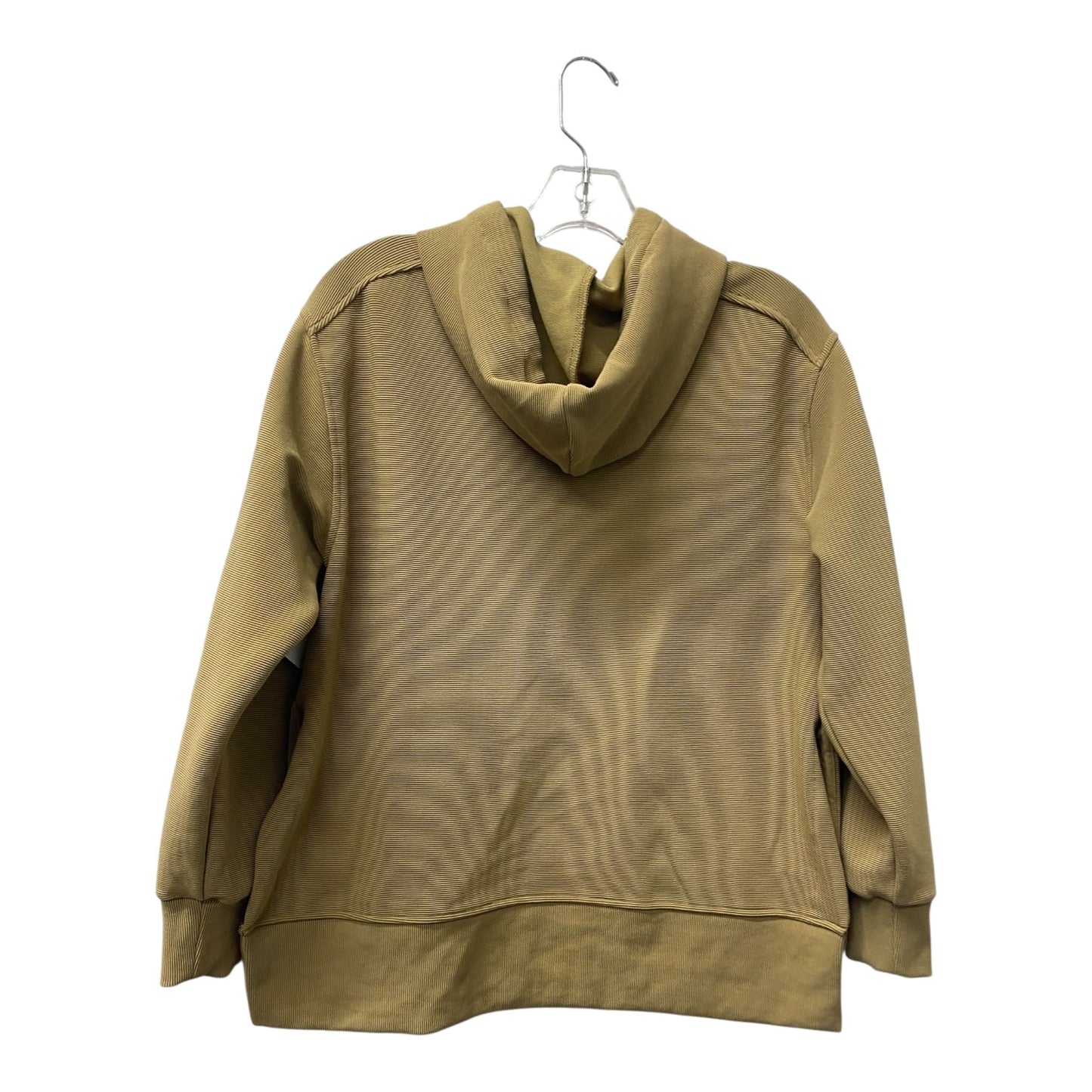 Athletic Sweatshirt Hoodie By Calia In Tan, Size:Xs