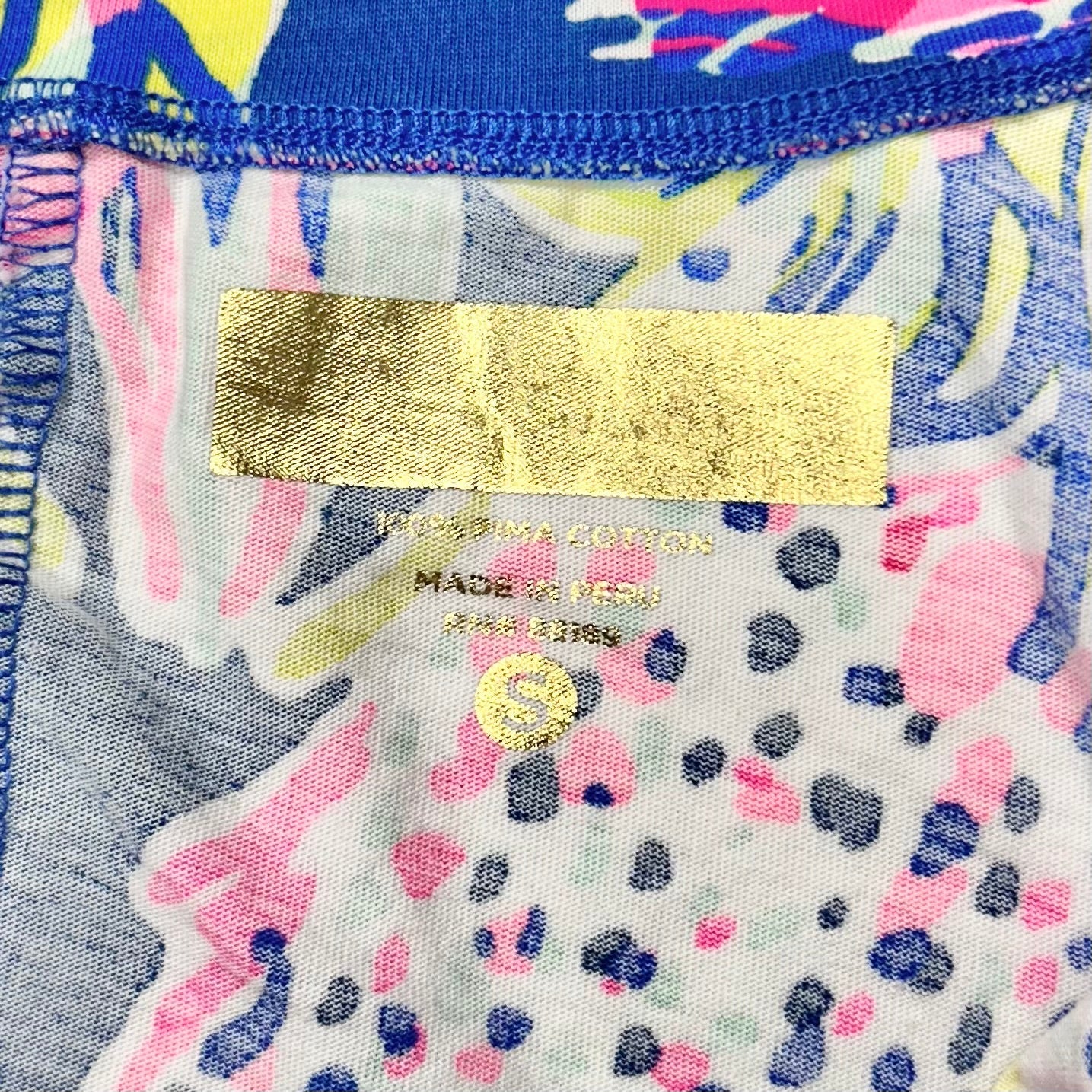 Dress Designer By Lilly Pulitzer In Blue & White, Size: S