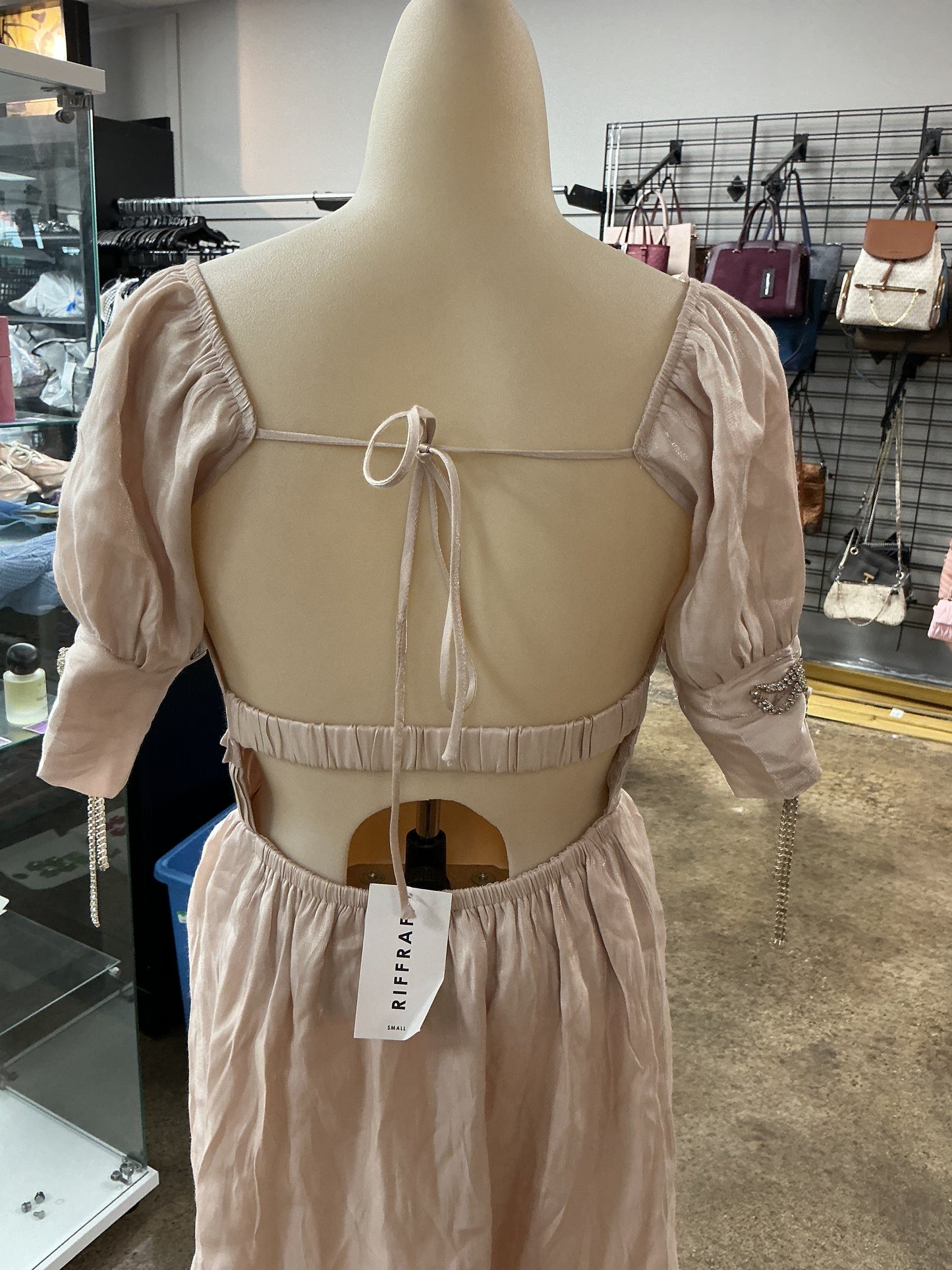 Dress Party Short By 4S13nna In Tan, Size:S
