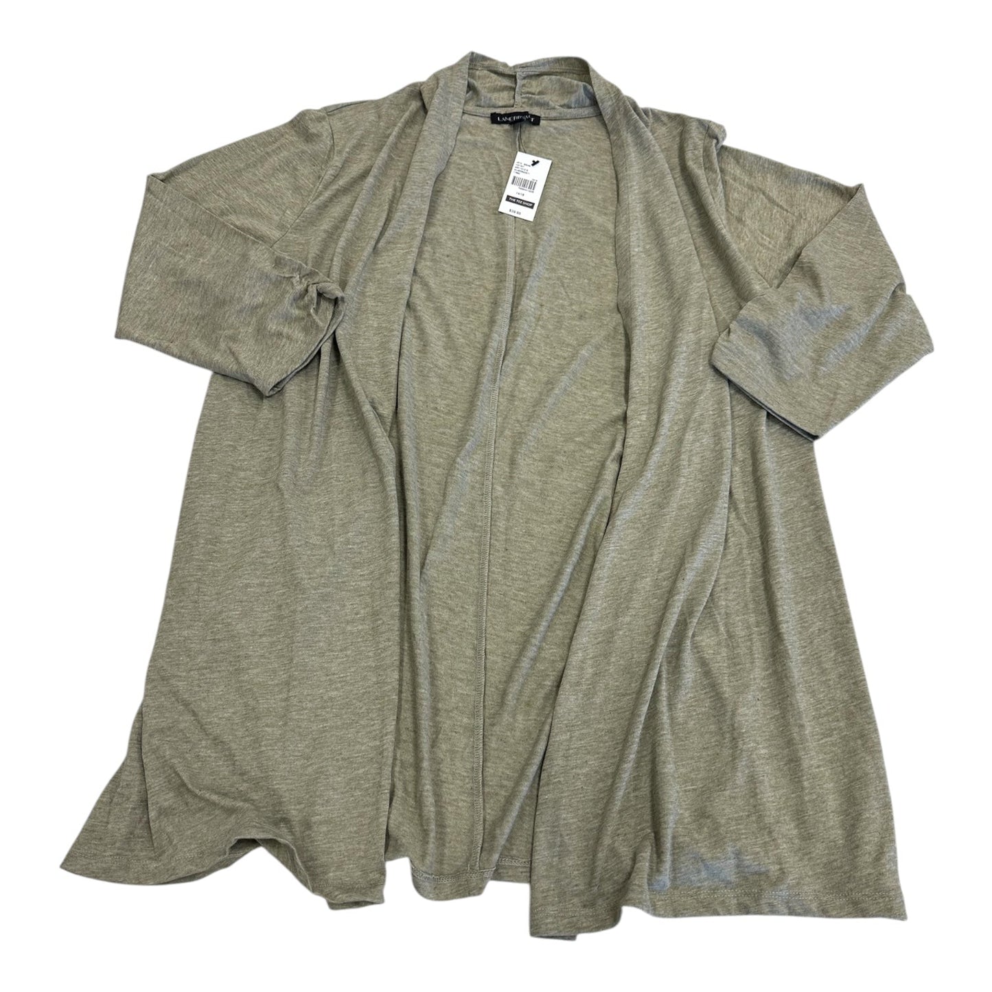 Cardigan By Lane Bryant In Green, Size:Xl