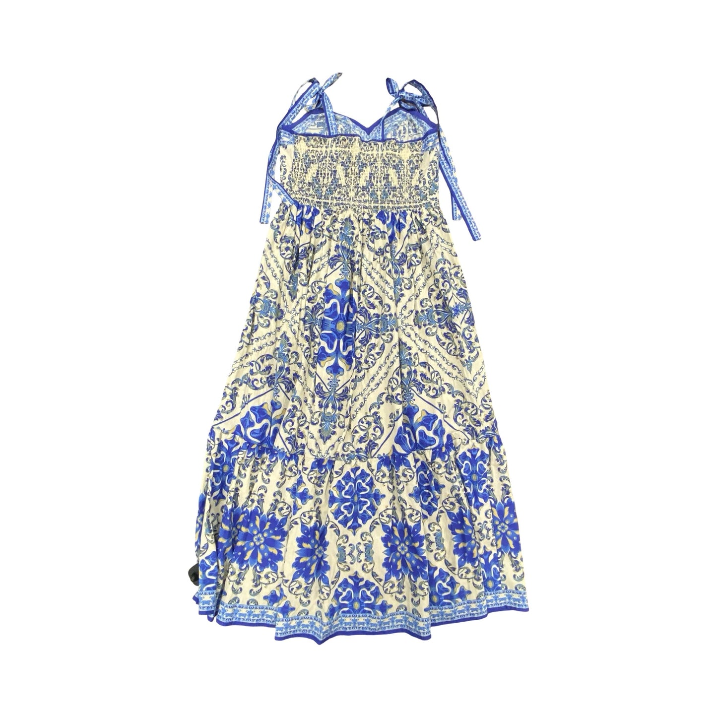 Dress Party Long By Flying Tomato In Blue & Tan, Size:Xl