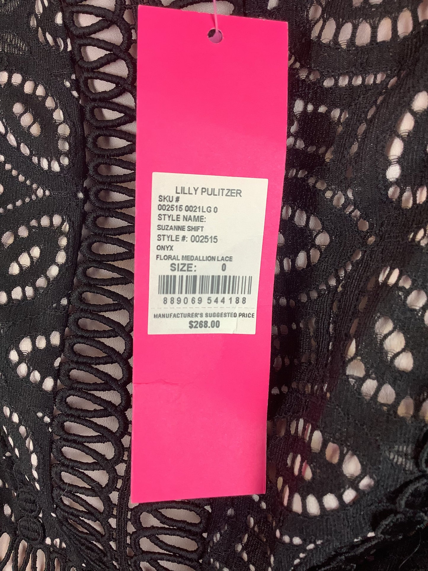 Dress Designer By Lilly Pulitzer In Black, Size: 0
