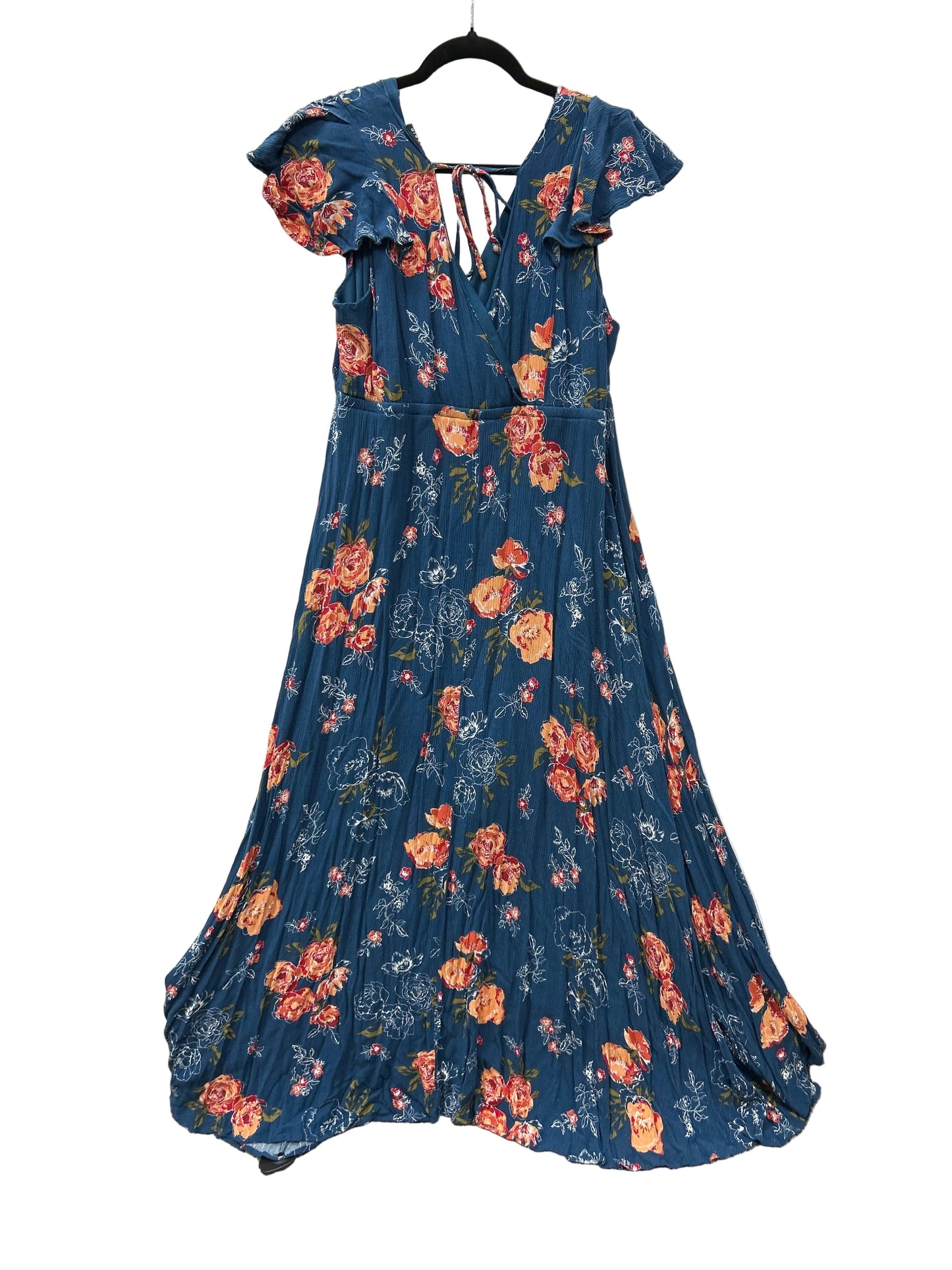 Dress Casual Maxi By Torrid In Blue, Size:1X