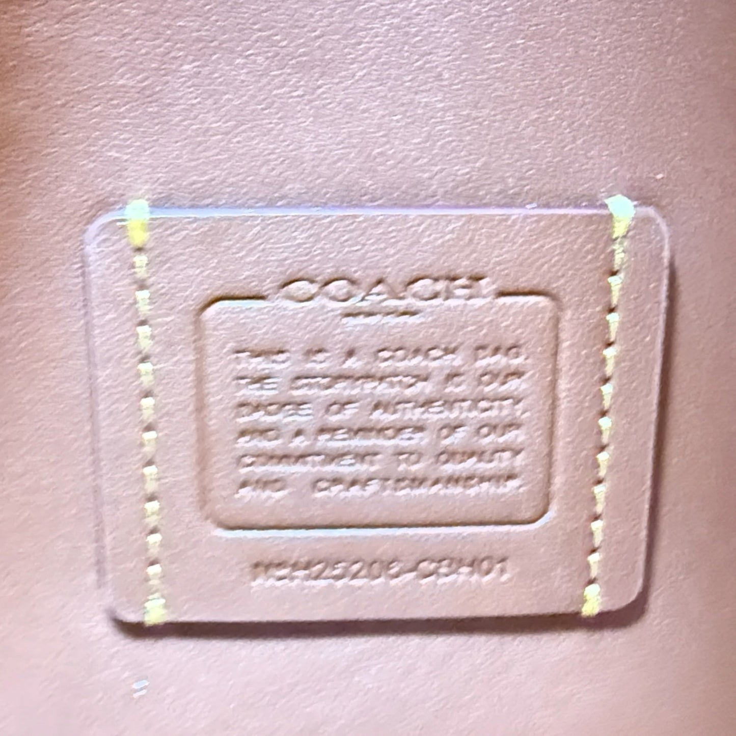 Hadley Smooth Leather Crossbody Bag Designer By Coach, Size: Medium
