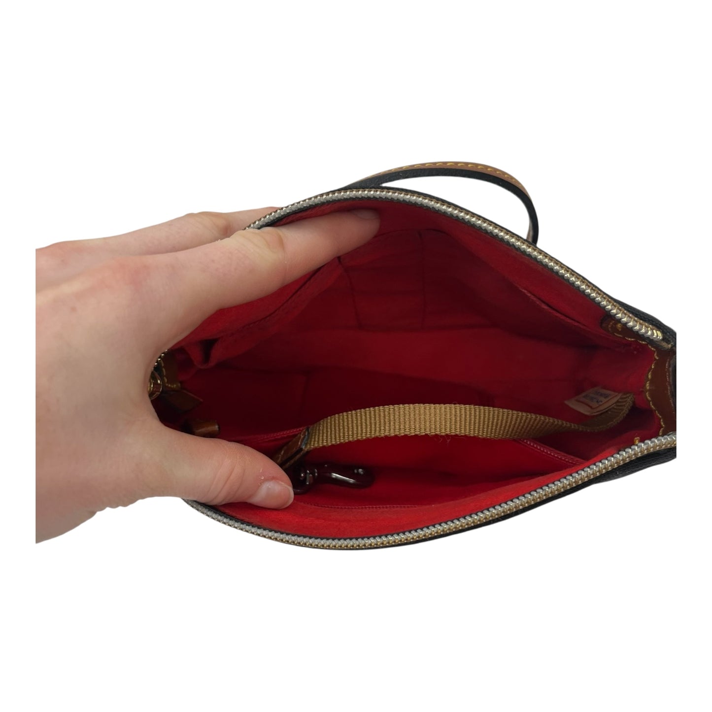 Crossbody Designer By Dooney And Bourke In Black, Size:Small