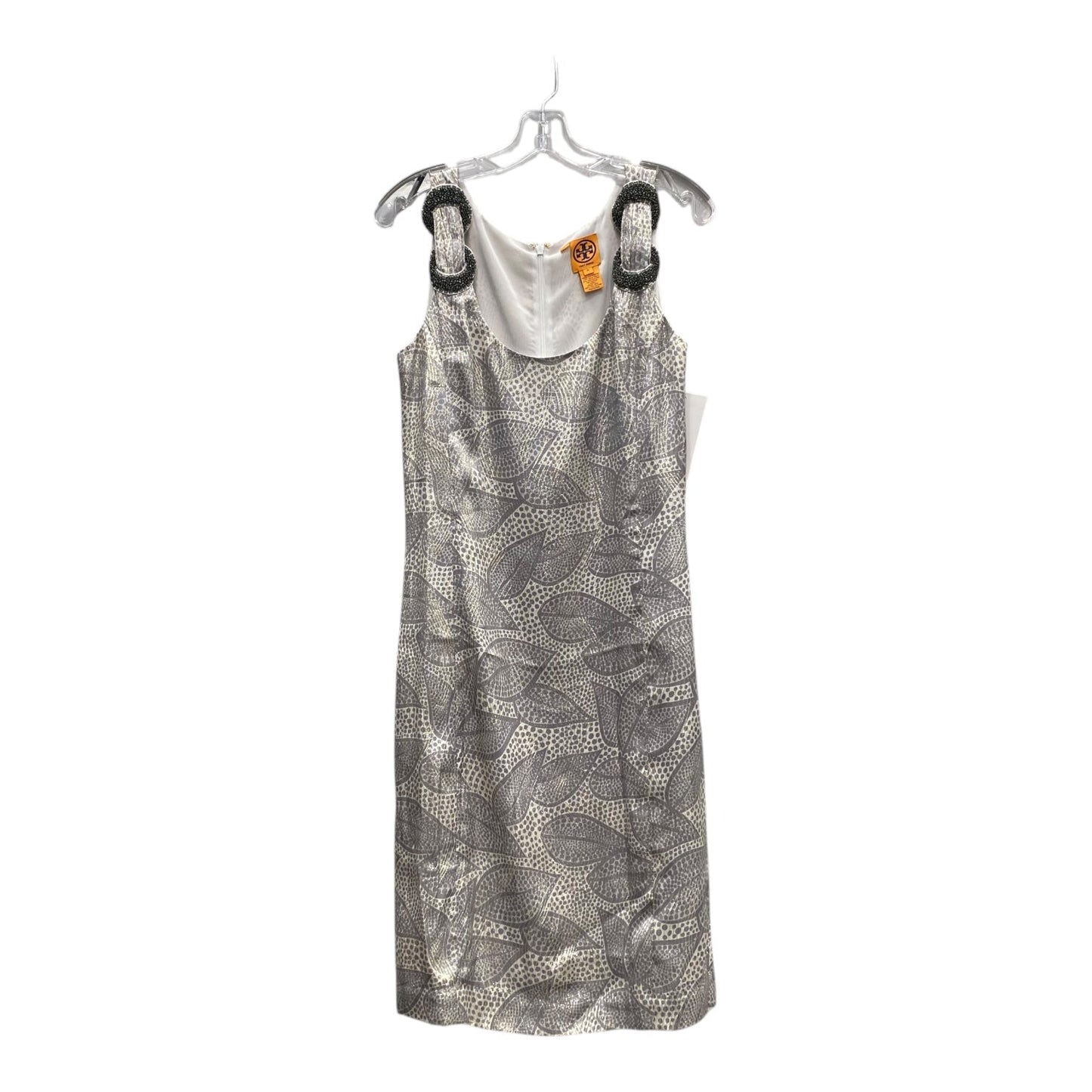 Dress Designer By Tory Burch In Grey, Size:M