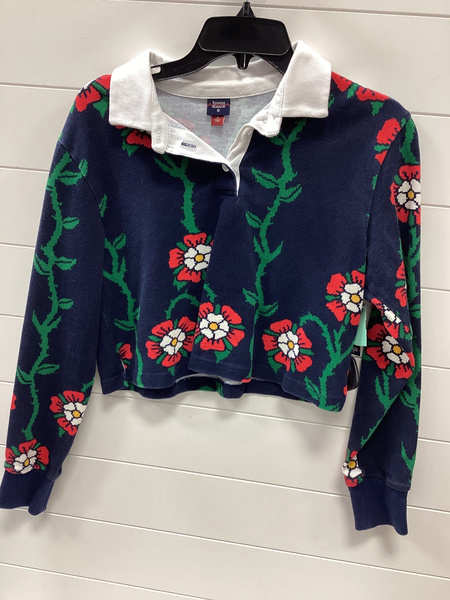 Top Ls By Target-Designer In Floral Print, Size:M