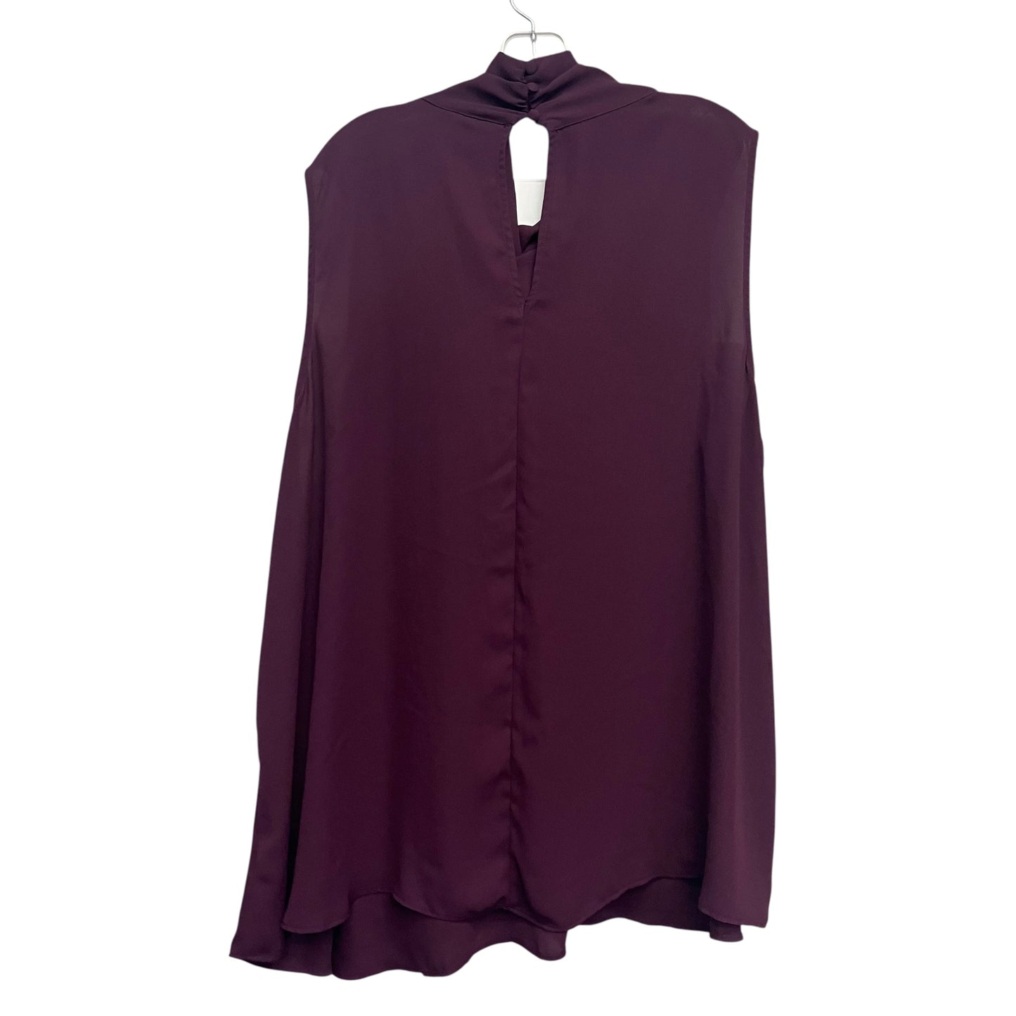 Top Sleeveless By Torrid In Purple, Size:3X