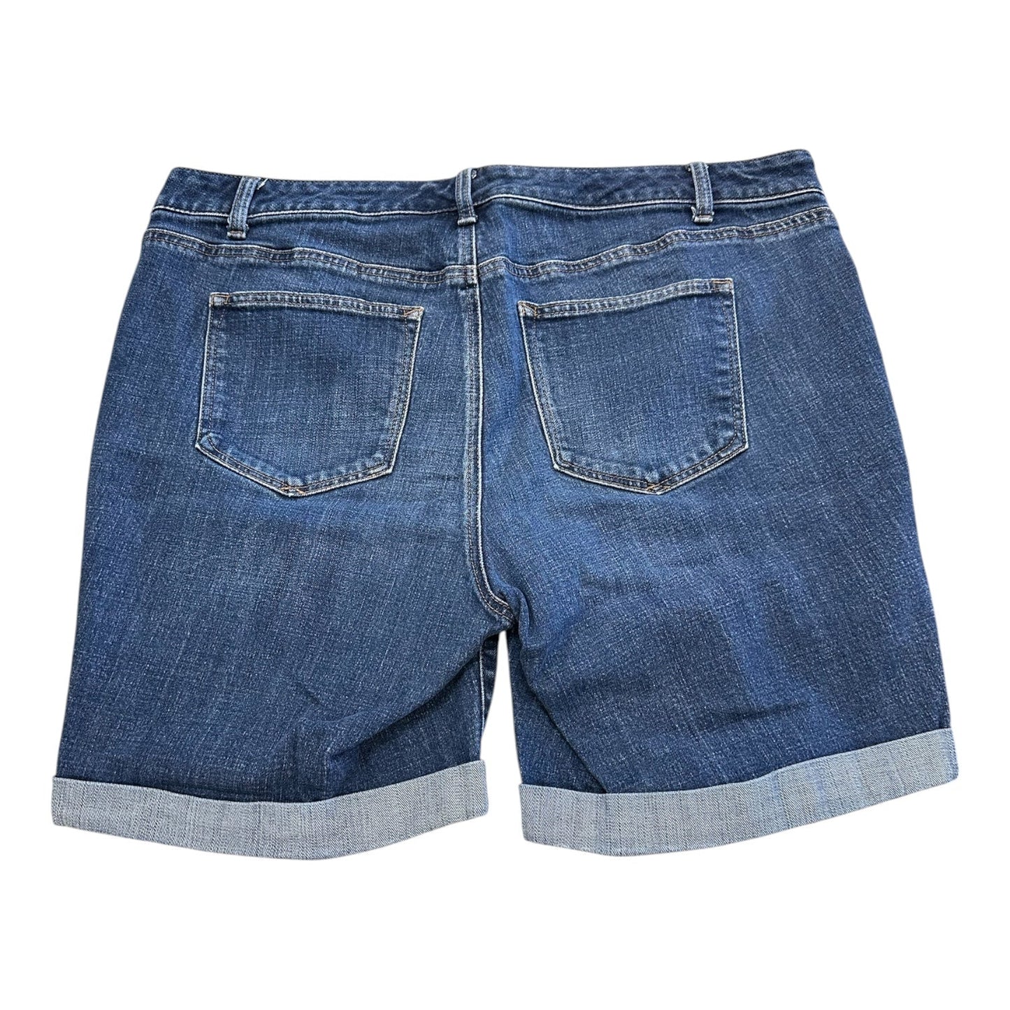 Shorts By Talbots In Blue Denim, Size:16
