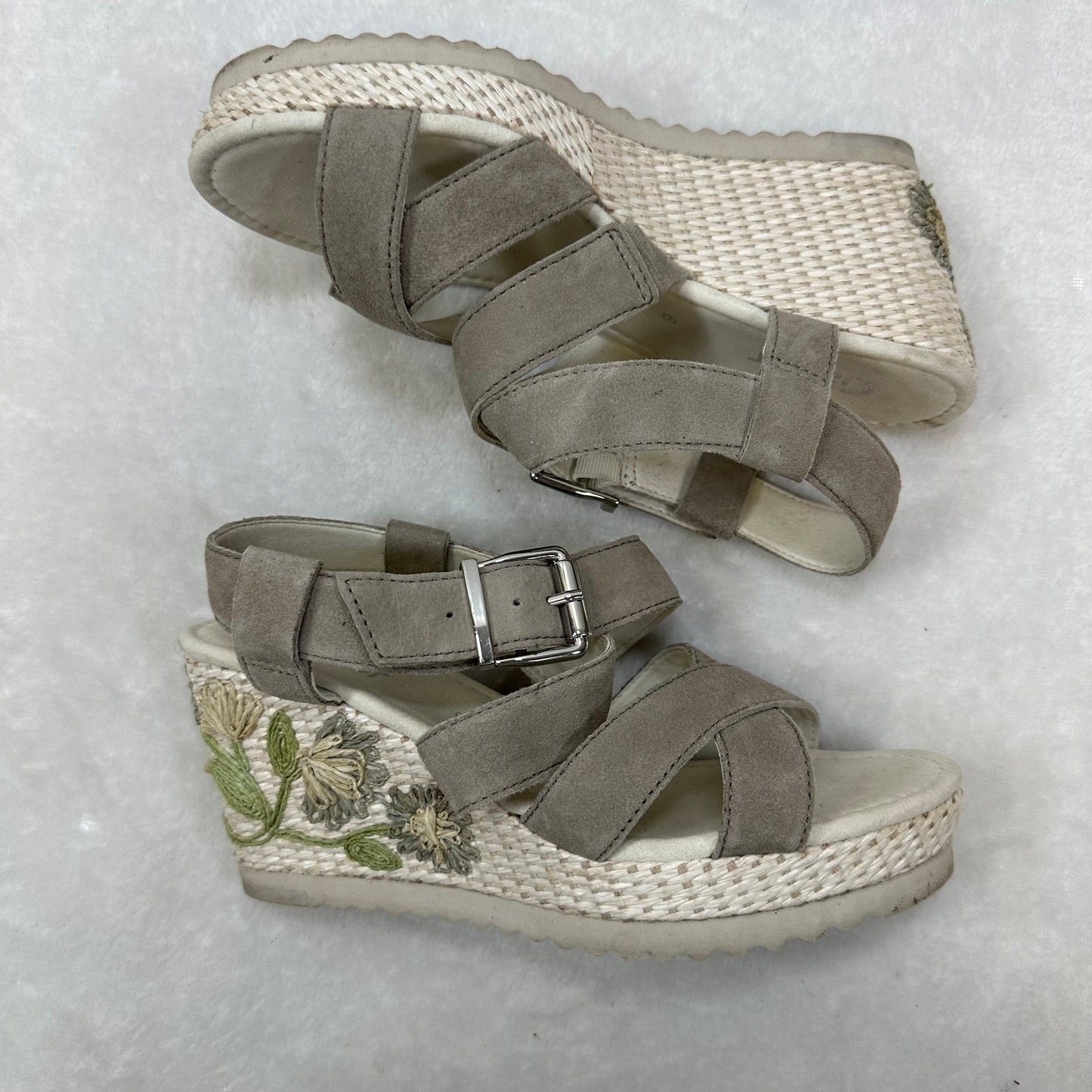 Sandals Heels Wedge By Gabor  Size: 6
