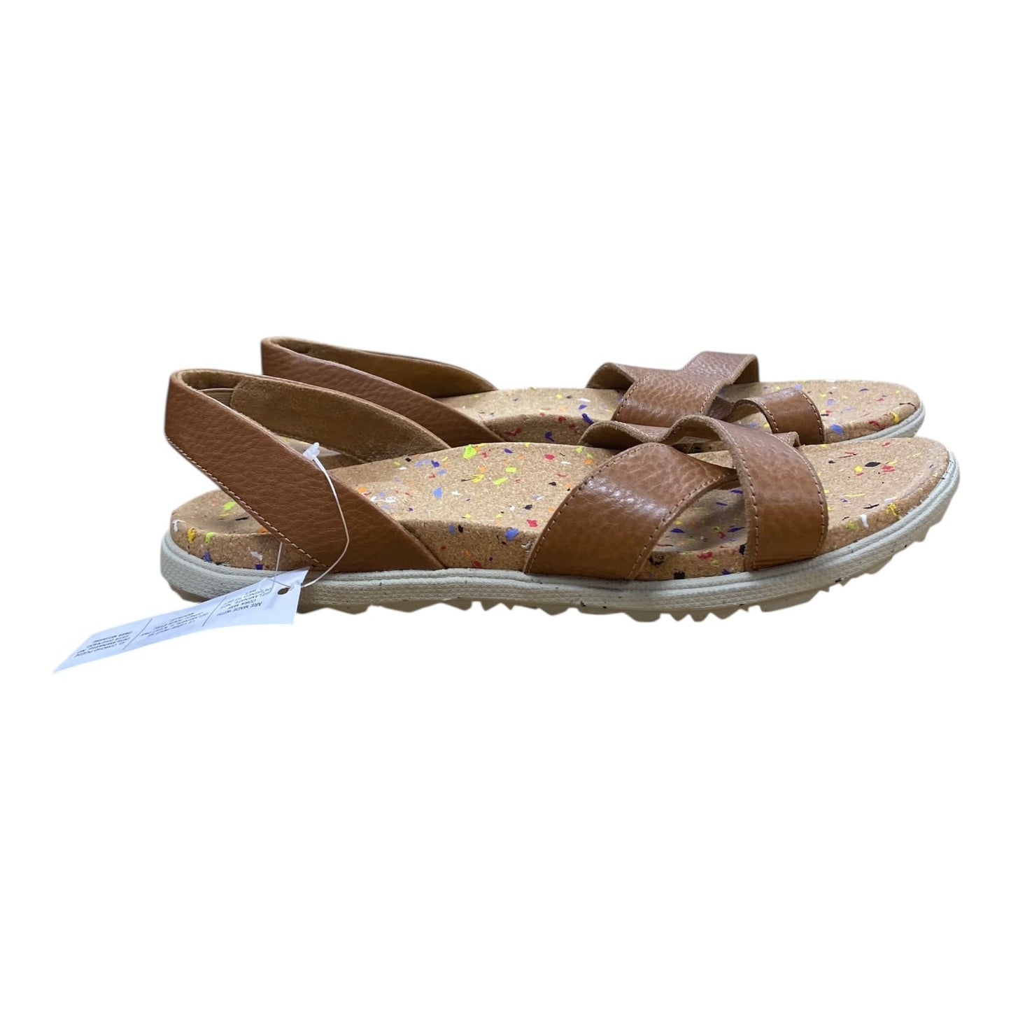 Sandals Flats By Merrell In Brown, Size:9