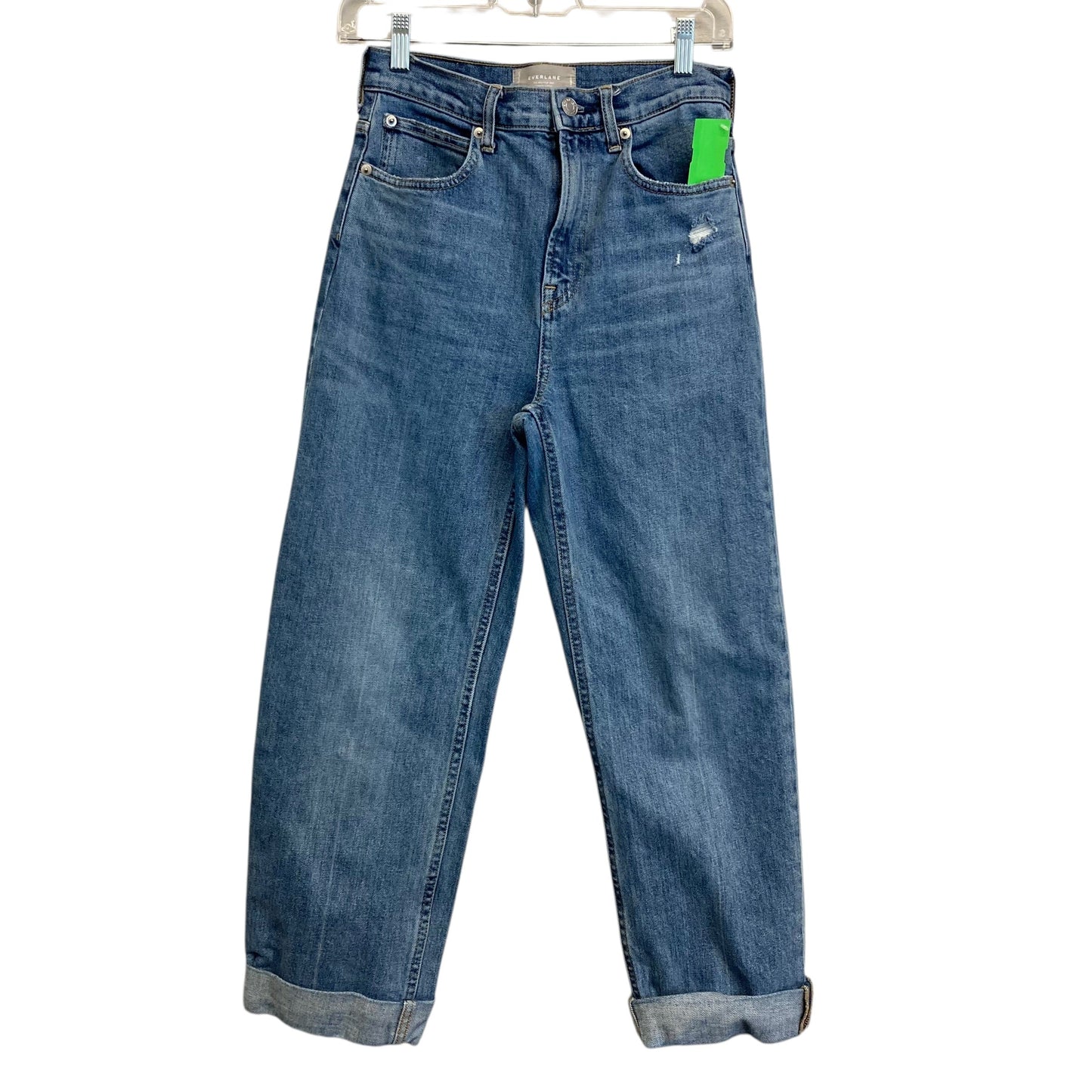 Jeans Cropped By Everlane In Blue Denim, Size:2