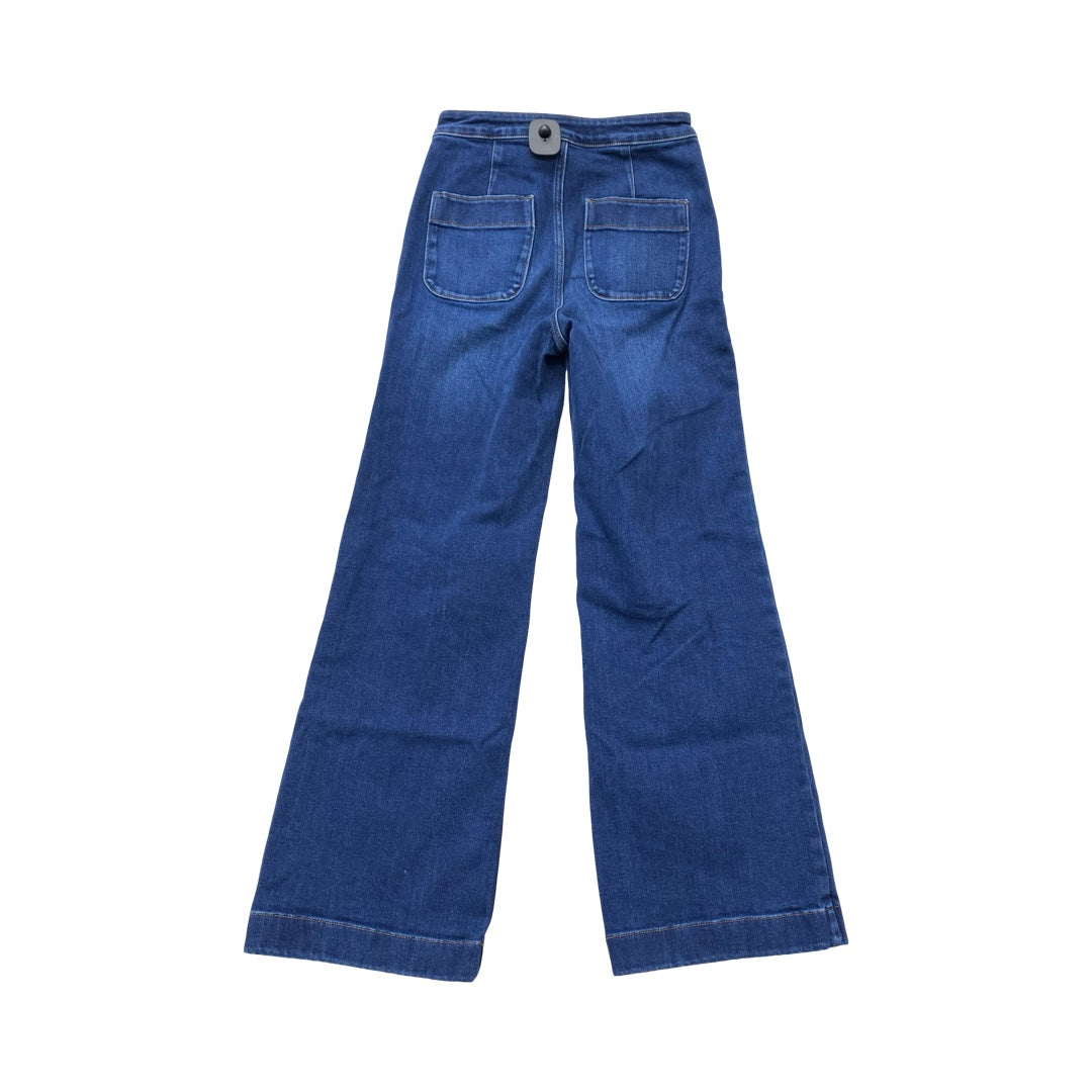 Jeans Wide Leg By Lc Lauren Conrad In Blue Denim, Size:2