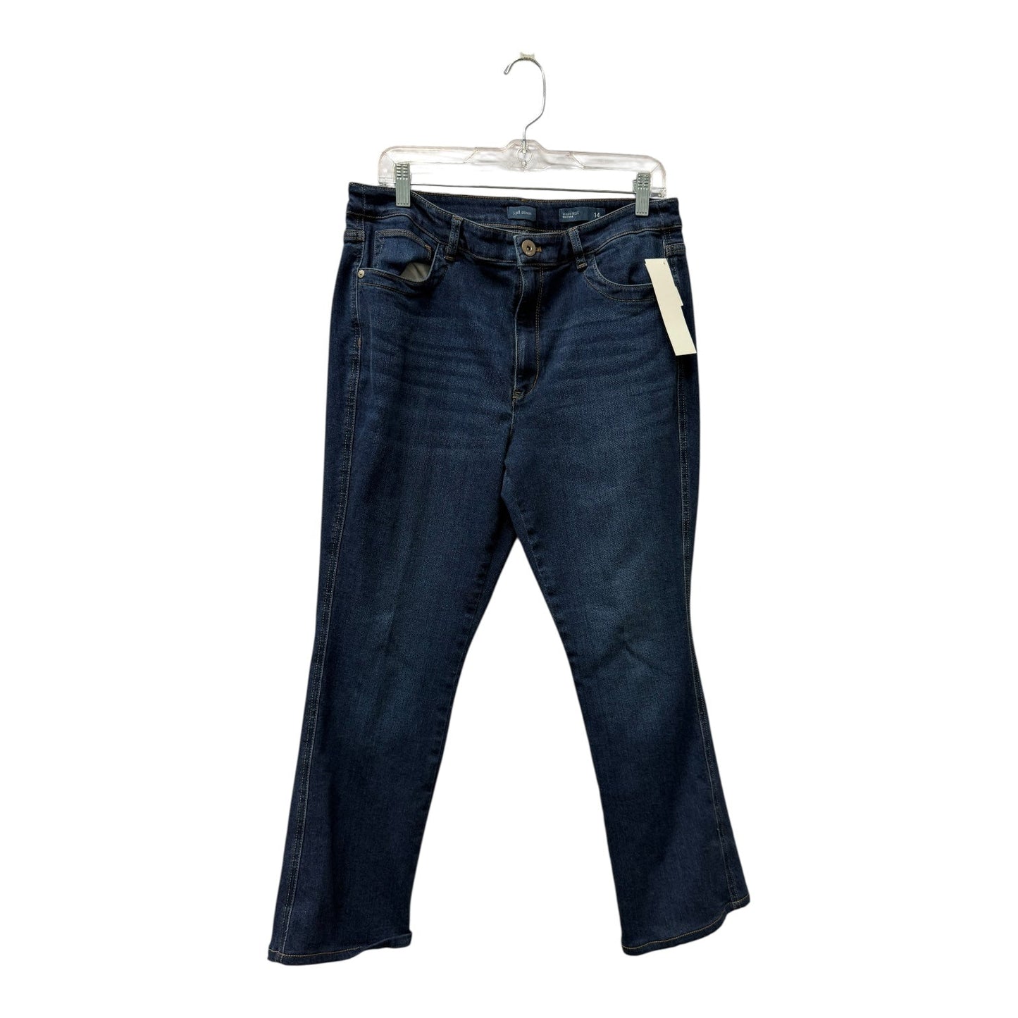 Jeans Boot Cut By J. Jill In Blue Denim, Size:14P