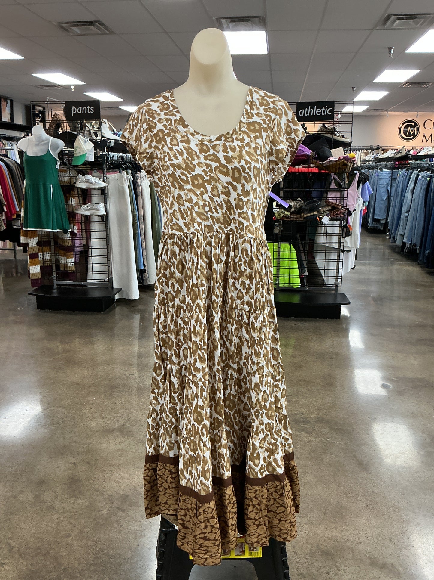 Dress Casual Maxi By Soft Surroundings In Animal Print, Size:Sp