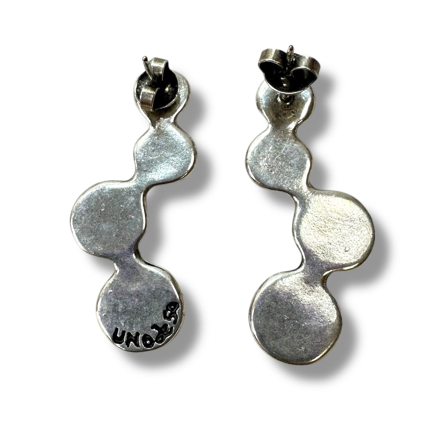 Necklace, earrings & two bracelets matching silver Set By Uno De 50, Size: 04 Piece Set