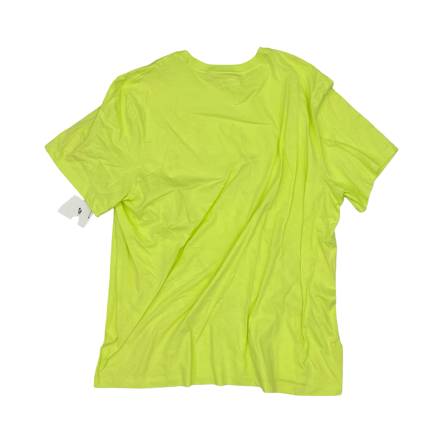Athletic Top Ss By Nike In Green, Size:Xxl