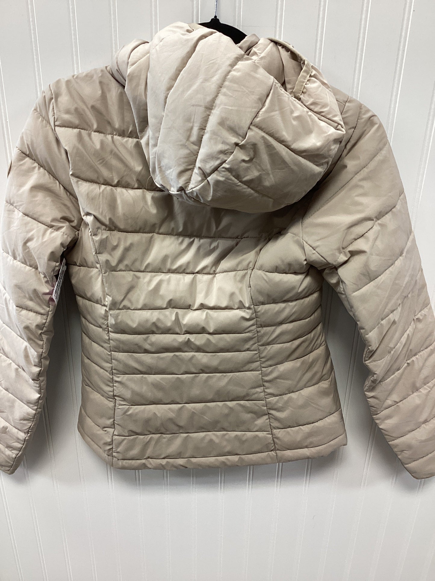 Jacket Puffer & Quilted By Abercrombie And Fitch In Cream, Size:Xs