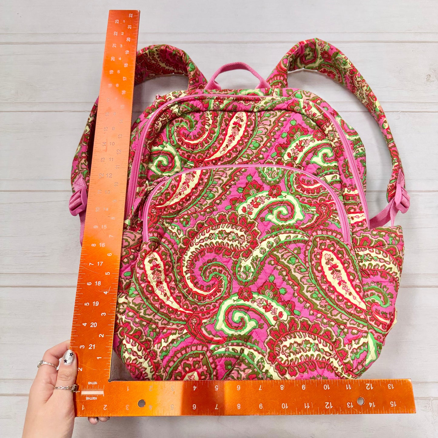 Backpack By Vera Bradley, Size: Large