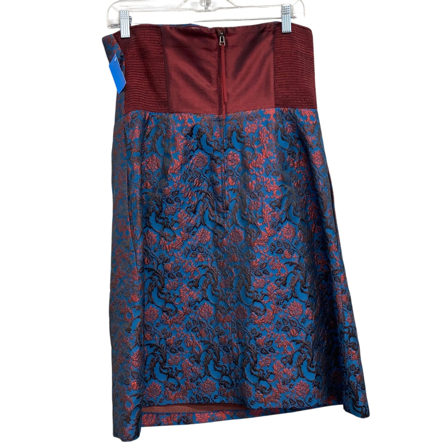 Dress Party Short By Leifnotes In Blue & Red, Size:12