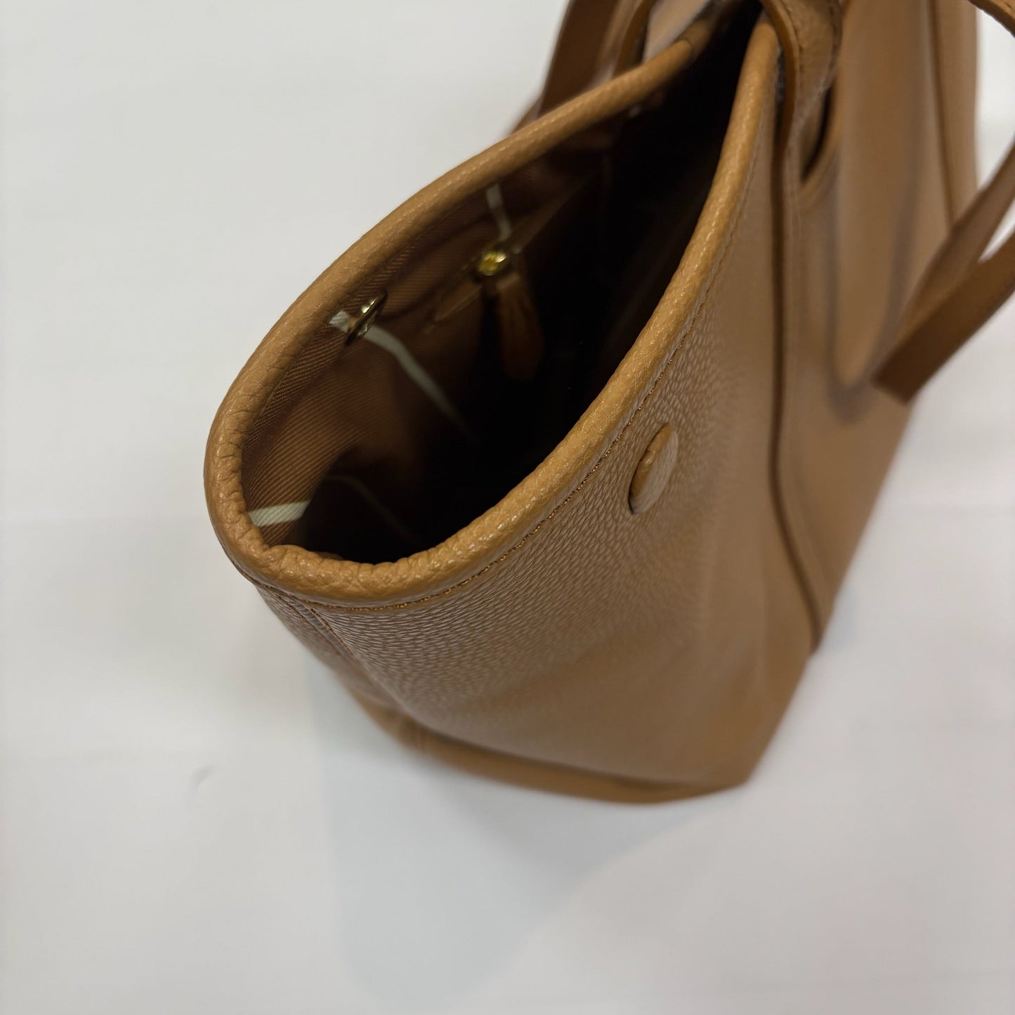 Tote Leather By Talbots, Size: Large