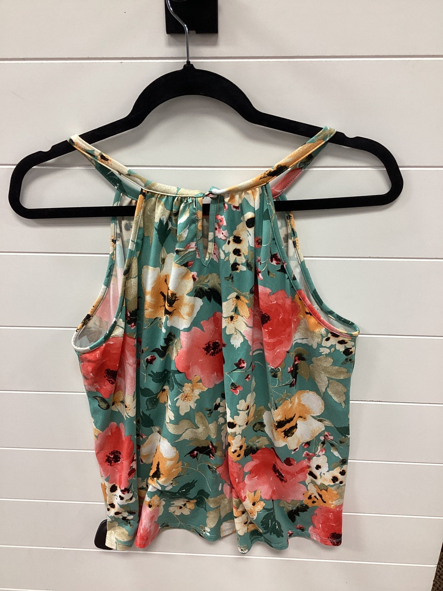 Top Sleeveless By Papermoon In Floral Print, Size:Xl