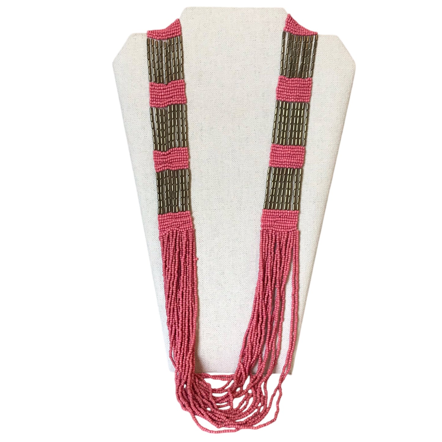 Necklace Statement By Forever 21 In Orange